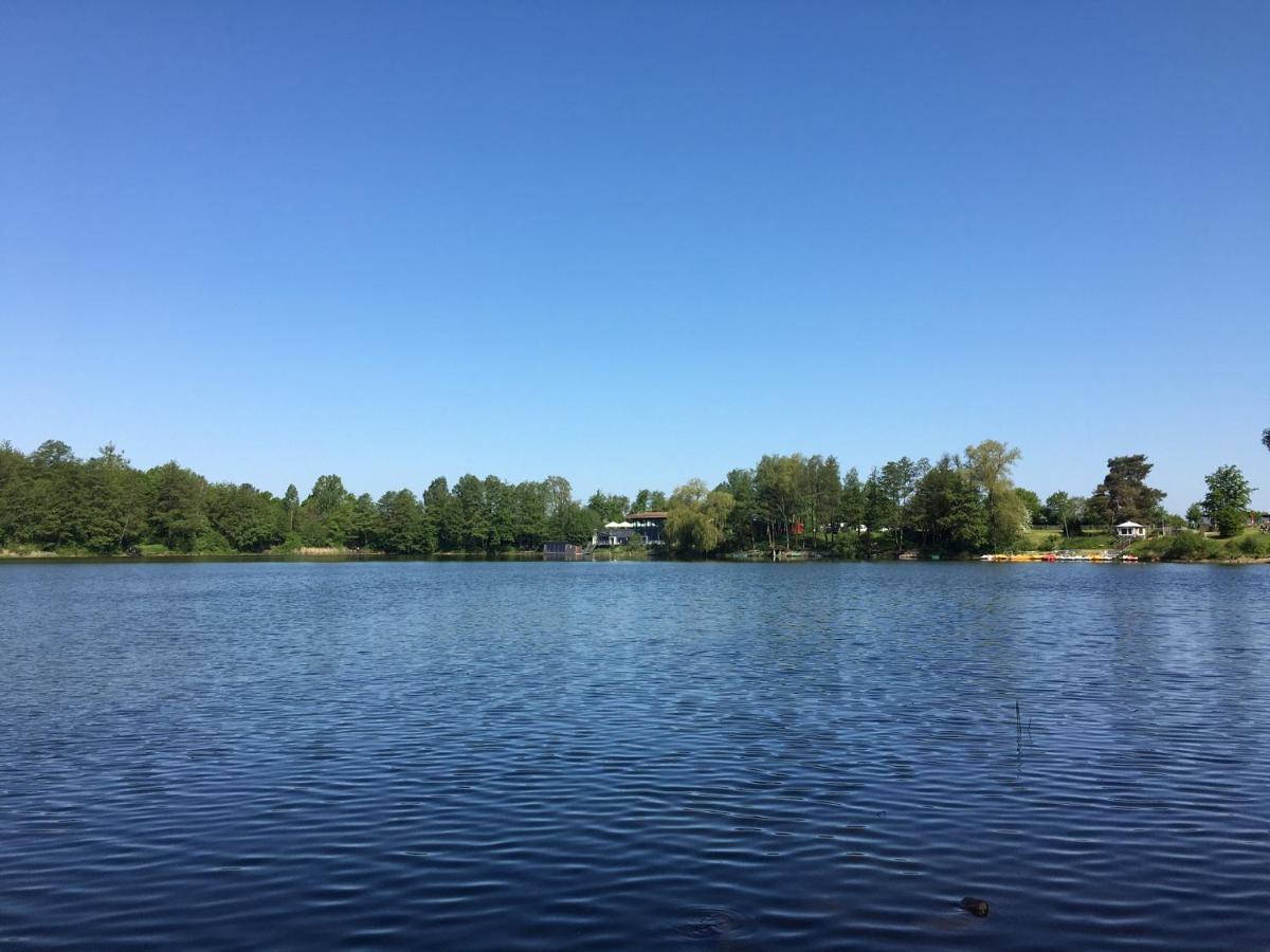 Ferienhaus Moni Mit 2 Separaten Wohnungen Am Silbersee Frielendorf Dış mekan fotoğraf