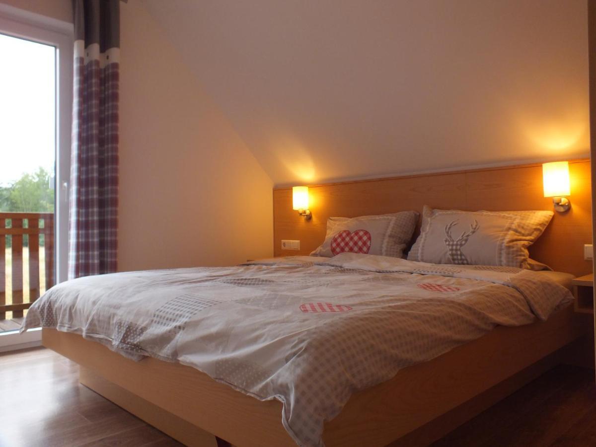 Ferienhaus Moni Mit 2 Separaten Wohnungen Am Silbersee Frielendorf Dış mekan fotoğraf