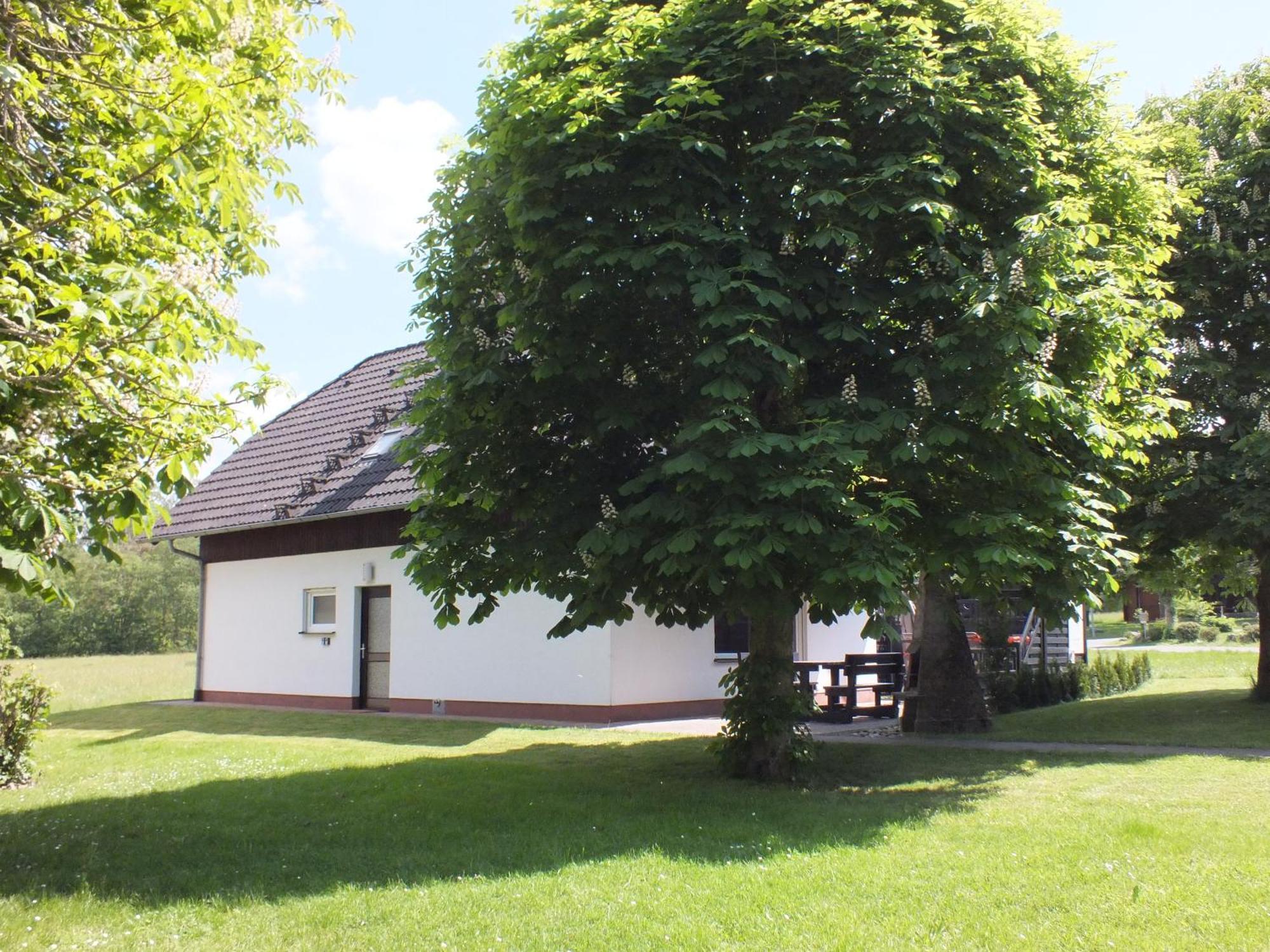 Ferienhaus Moni Mit 2 Separaten Wohnungen Am Silbersee Frielendorf Dış mekan fotoğraf