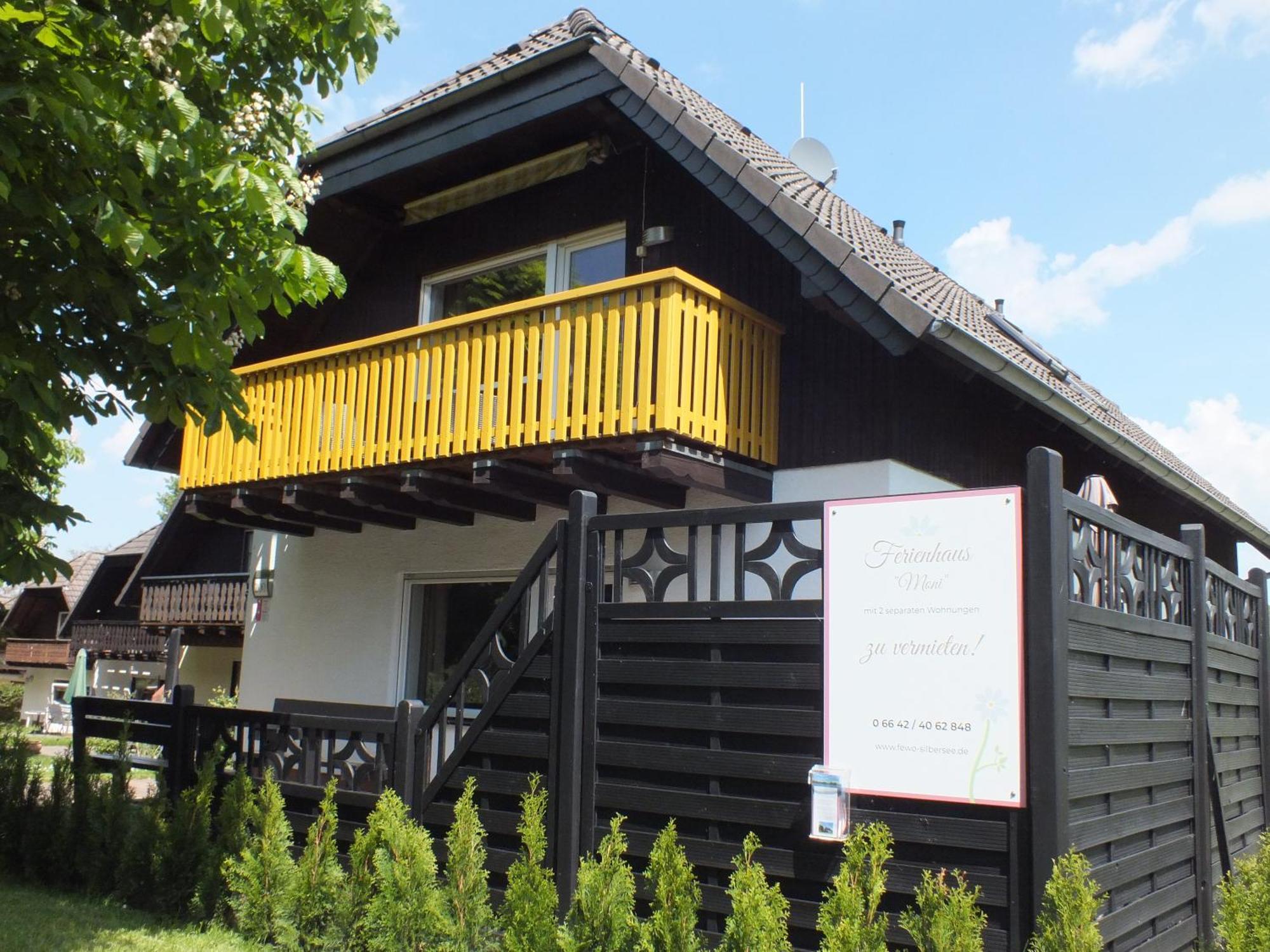 Ferienhaus Moni Mit 2 Separaten Wohnungen Am Silbersee Frielendorf Dış mekan fotoğraf